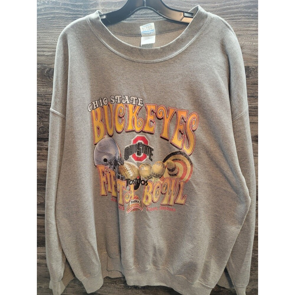 Ohio State Buckeyes Fiesta Bowl Sweatshirt 2003 National Championship Sz XL